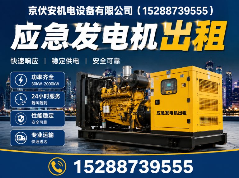 合肥发电车出租展示图